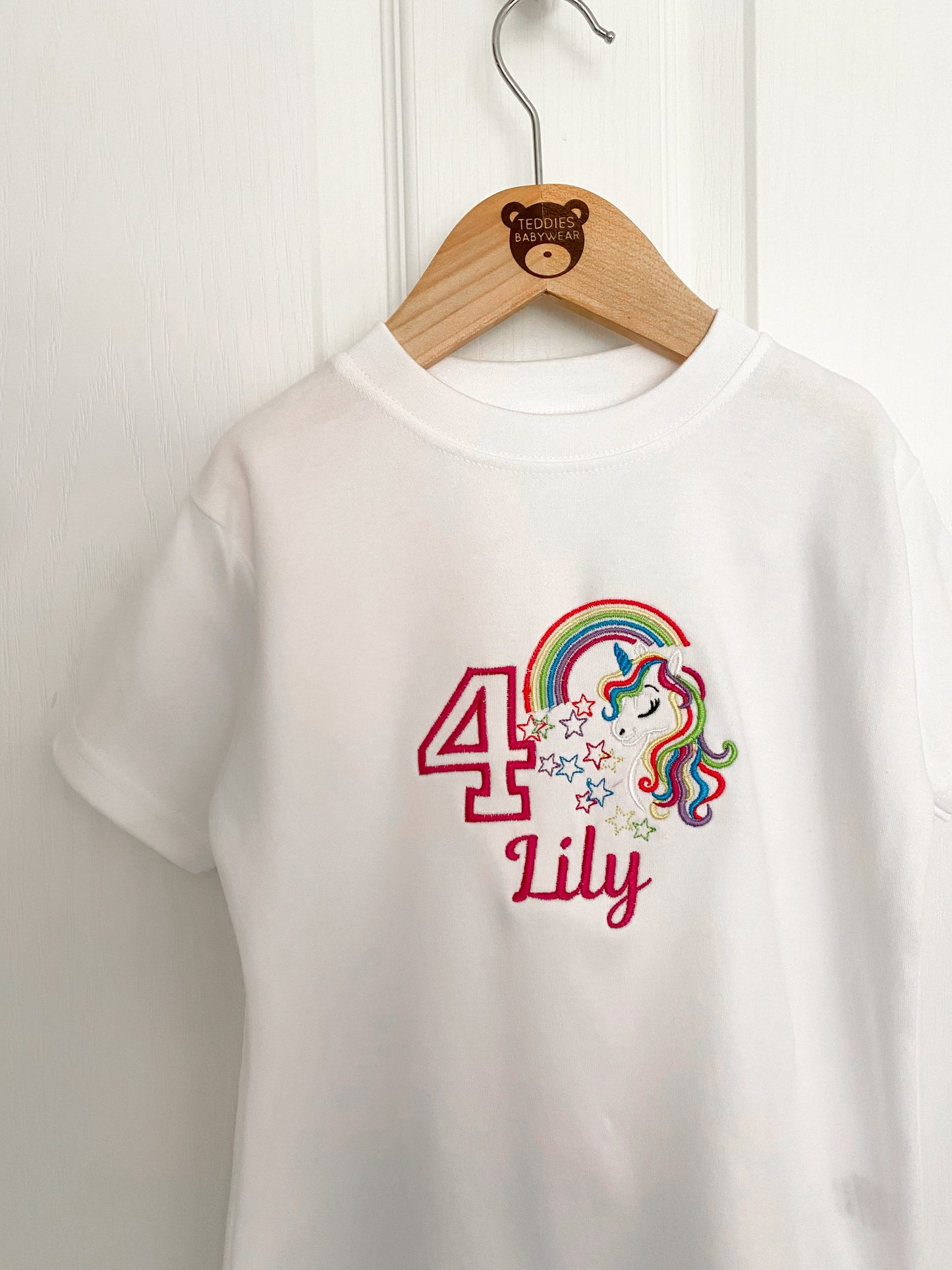 White birthday Tshirt